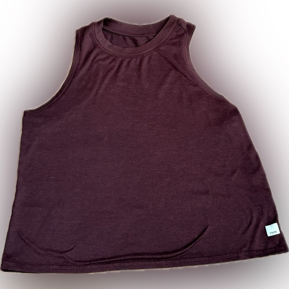 Vuori Women's Maroon Tank Top